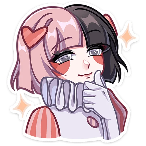 Стикер Валентинка Маф