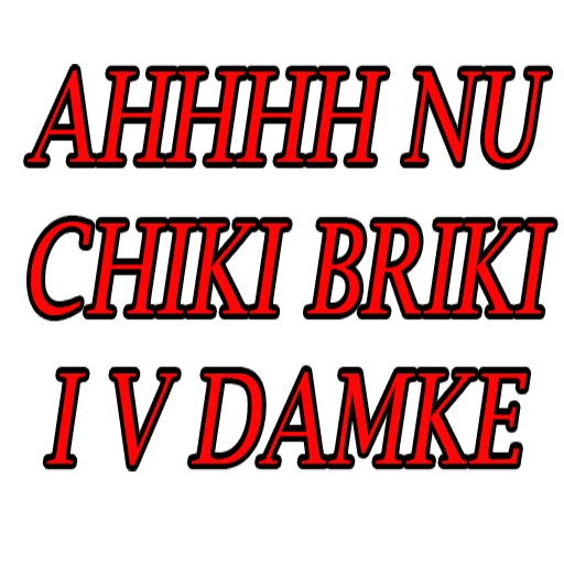 Стикер STALKER CHIKI BRIKI PACK