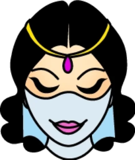 Стикер Вуаль