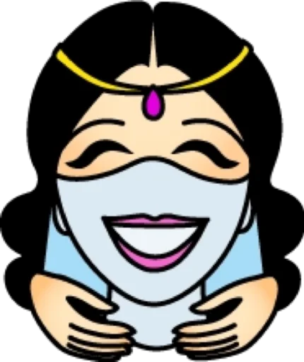 Стикер Вуаль