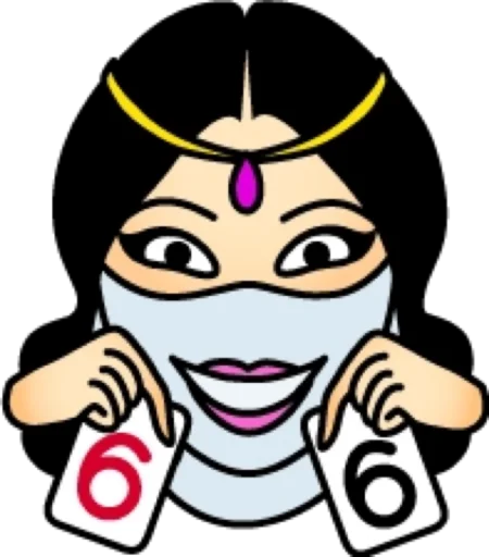 Стикер Вуаль