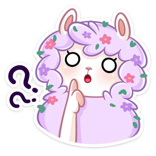 Стикер Фиалка