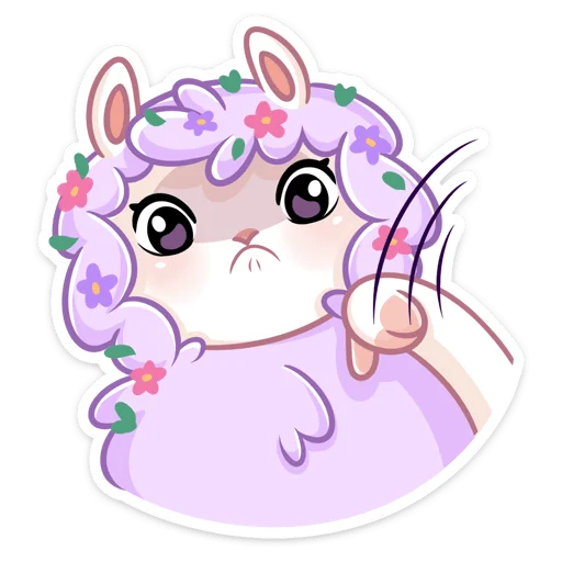 Стикер Фиалка