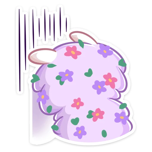 Стикер Фиалка