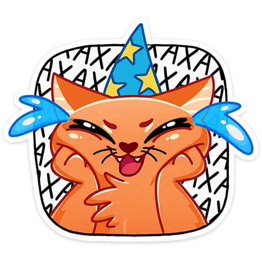 Стикер Вжух и Малевич