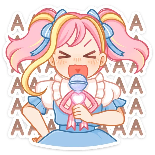 Стикер Акари