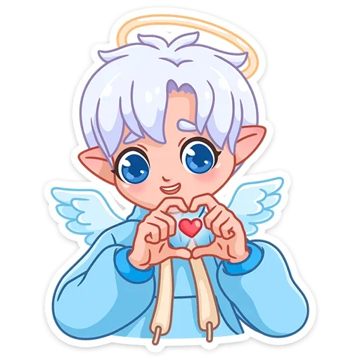 Стикер Ангел-кун