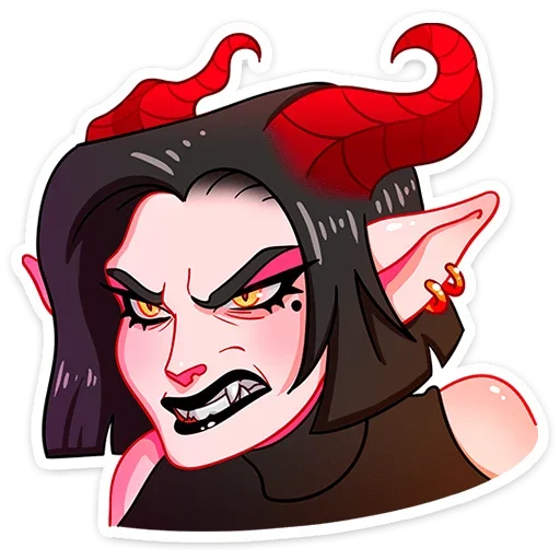 Стикер Асмодея