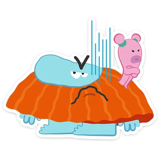 Стикер Бодо Бородо