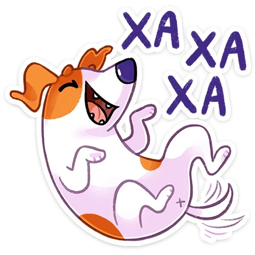 Стикер Пёсик Берт