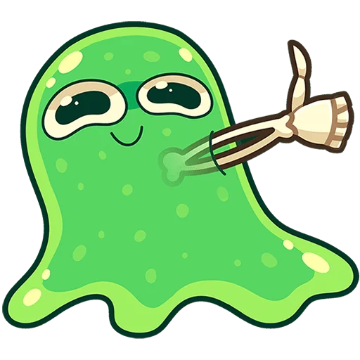 Стикер Блупи Без Текста