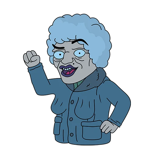 Стикер Осторожно киберземляне Без Текста