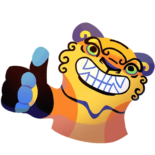 Стикер Чао Хао Без Текста