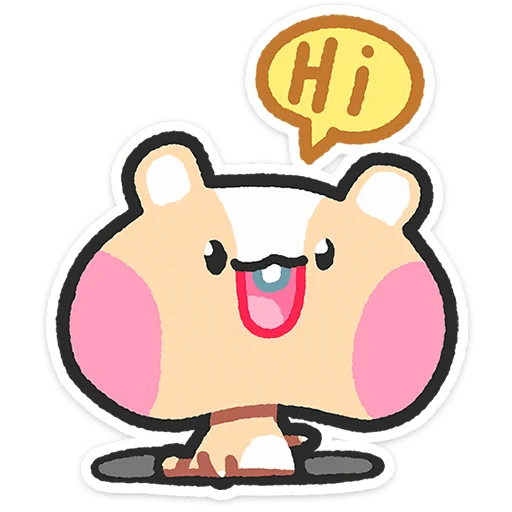 Стикер Хомячи