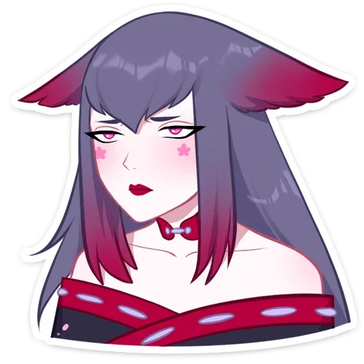 Стикер Тёмная Мари