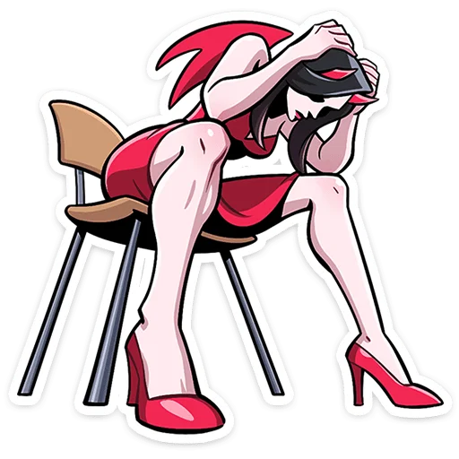 Стикер Дьяволица 2