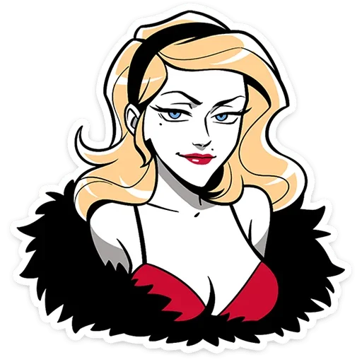 Стикер Элинор и Джордж