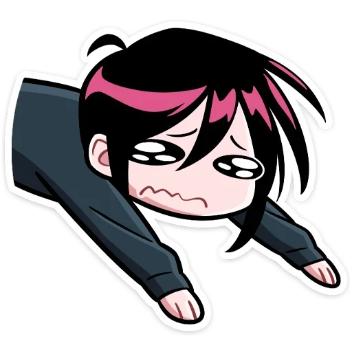 Стикер Икки и Мори