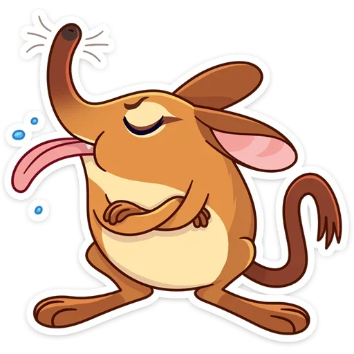 Стикер Прыгуша