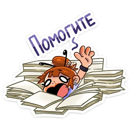 Стикер Пчелка Ксюша