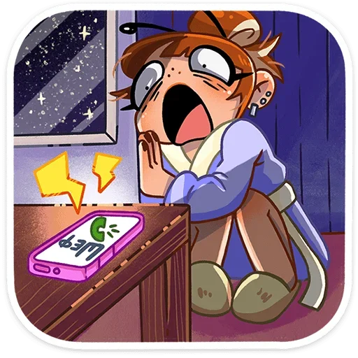 Стикер Пчелка Ксюша