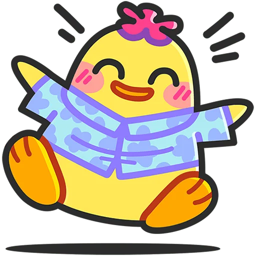 Стикер Утя Путя Без Текста