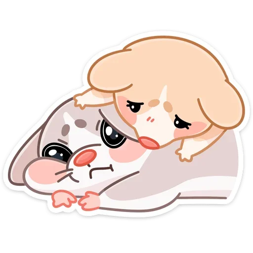 Стикер Обнимышки