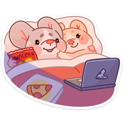 Стикер Обнимышки