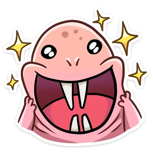 Стикер Голый землекоп | Naked mole