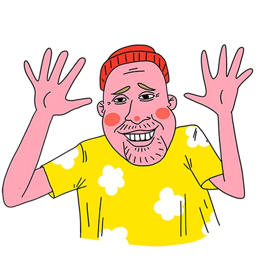 Стикер Поговорим по мужски Без текста