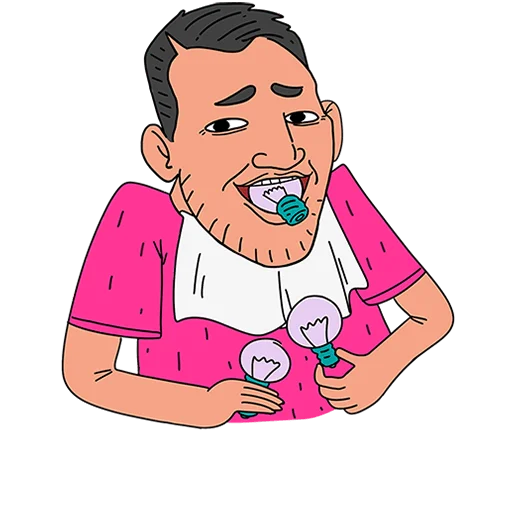 Стикер Поговорим по мужски Без текста