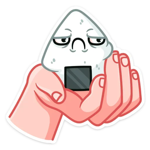 Стикер Онигири-сан