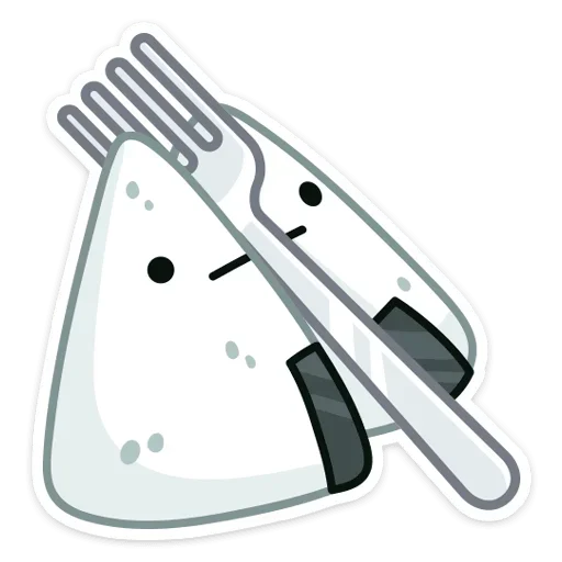 Стикер Онигири-сан