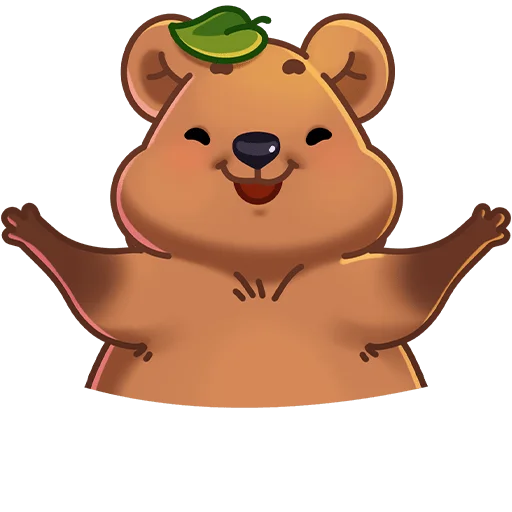 Стикер Ося Без Текста