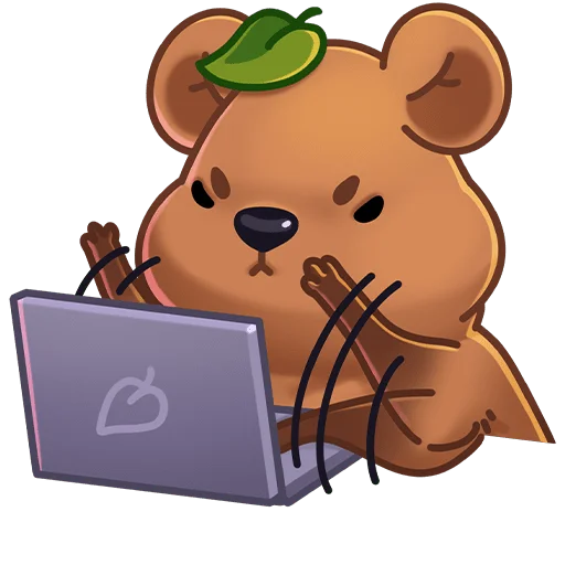 Стикер Ося Без Текста