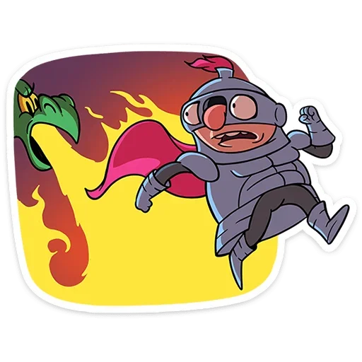 Стикер Сэр Альфред IV Длинноносый