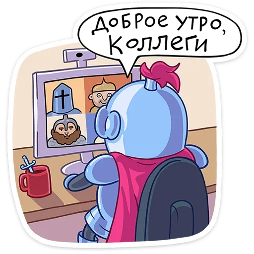 Стикер Сэр Альфред IV Длинноносый