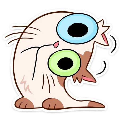 Стикер Пятнистый Редж