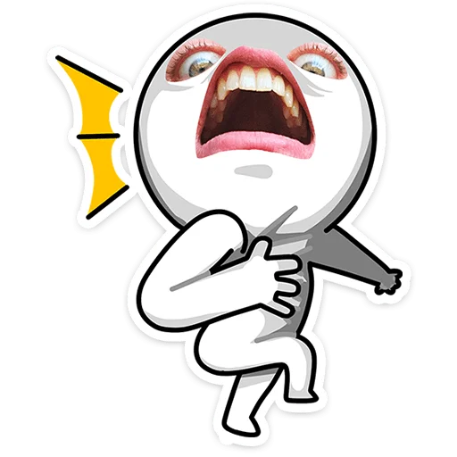 Стикер Стикерфейс