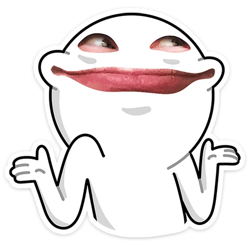 Стикер Стикерфейс