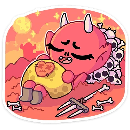 Стикер Злыдница