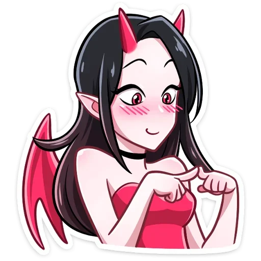 Стикер Дьяволица