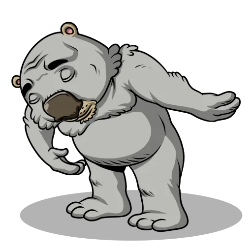 Стикер Вомбат