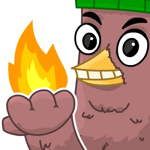 Стикер Воробей FM