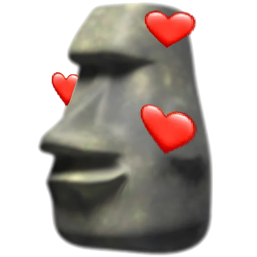 Стикер Каменные бошки