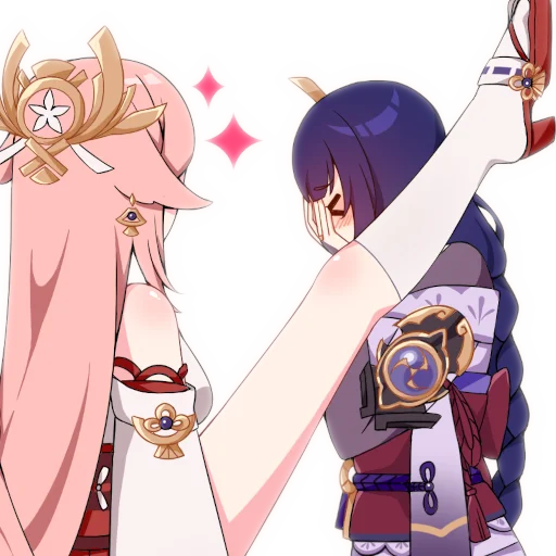 Стикер Waifu Impact