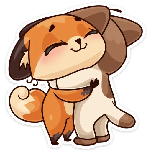 Стикер Вместе теплее