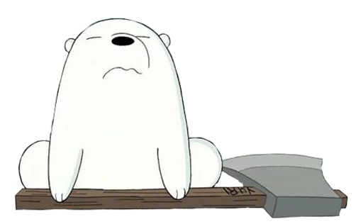 Стикер WBB - Ice Bear