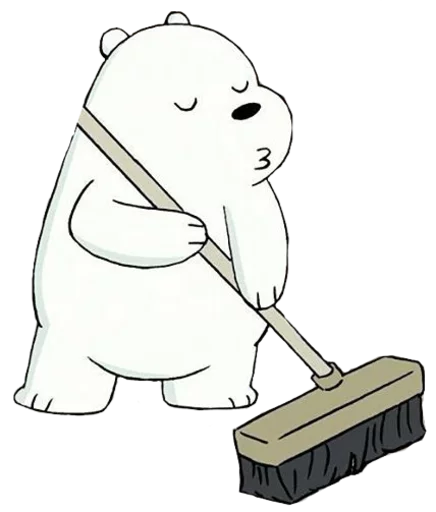 Стикер WBB - Ice Bear