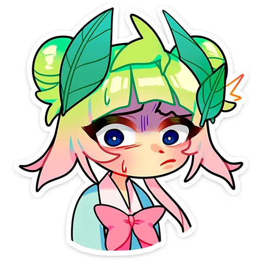 Стикер Весли без надписей